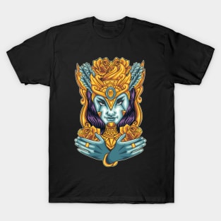 the Queen of Darkness Design T-Shirt